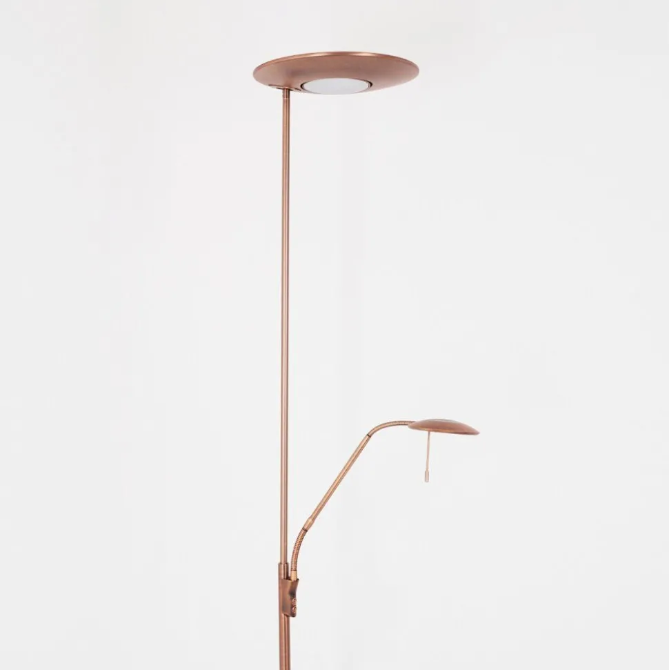 Lampadaireconfluencia Led Bronze, 2 Lumieres