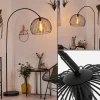Lampadaireespairo Noir, 1 Lumiere