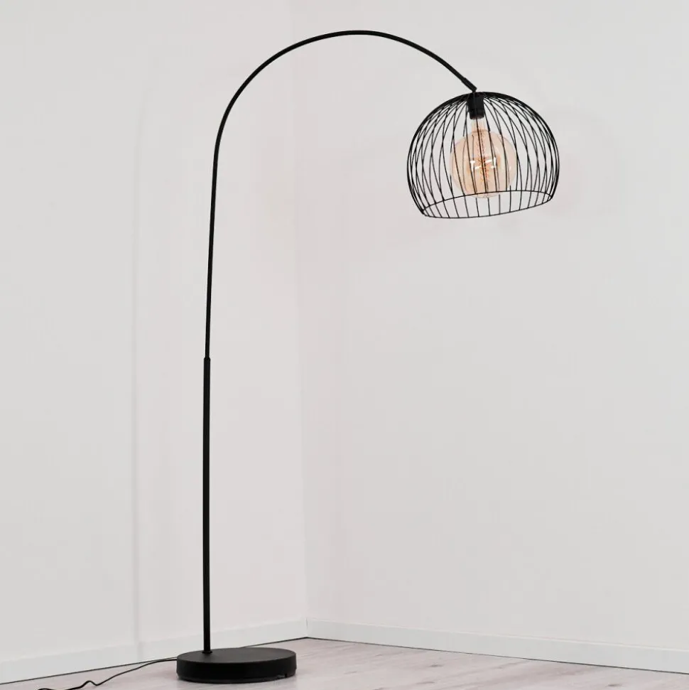 Lampadaireespairo Noir, 1 Lumiere