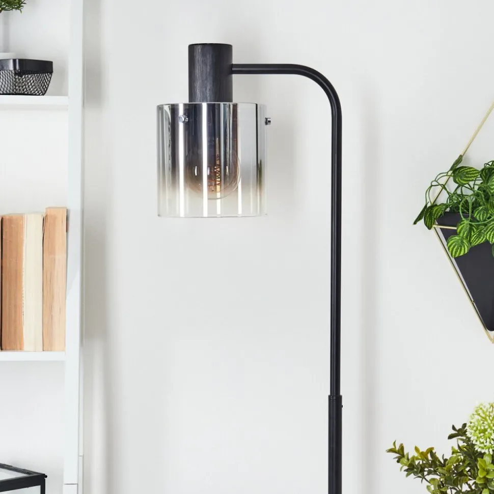 Lampadairegafa Noir, 1 Lumiere