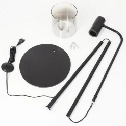 Lampadairegafa Noir, 1 Lumiere