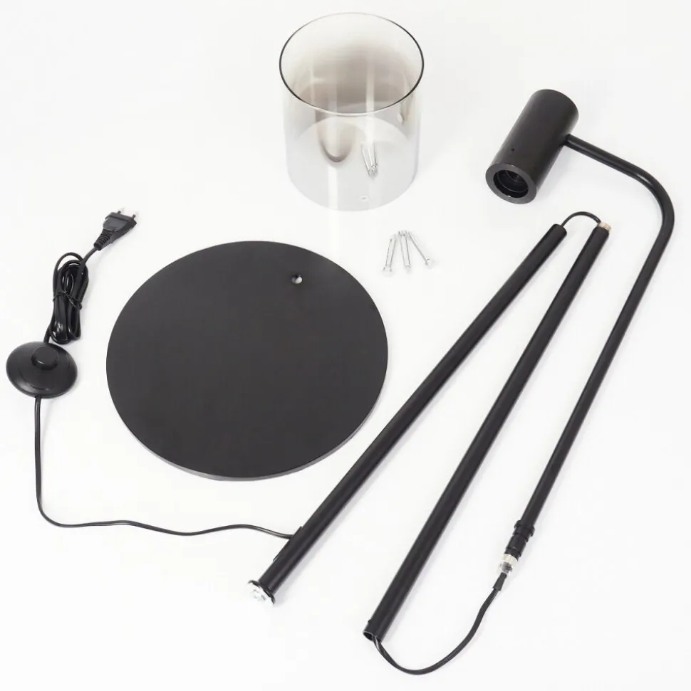 Lampadairegafa Noir, 1 Lumiere