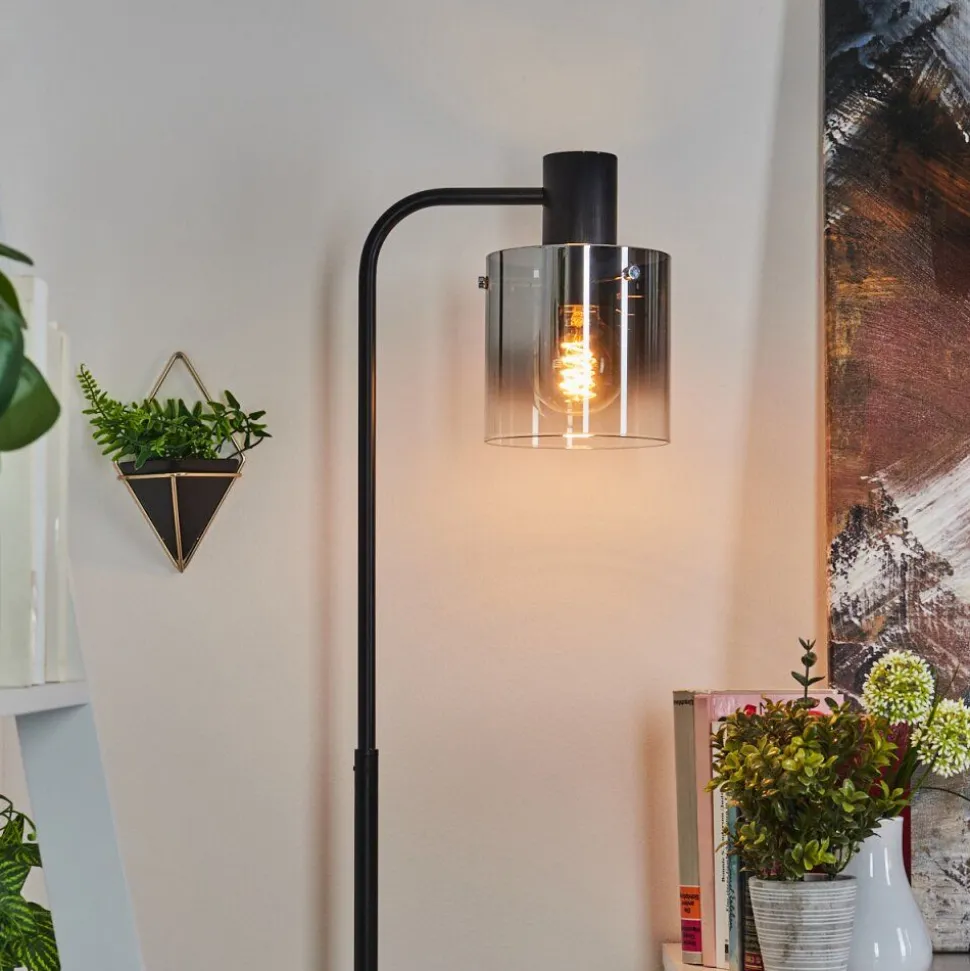 Lampadairegafa Noir, 1 Lumiere