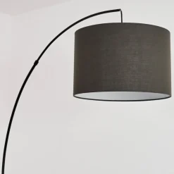 Lampadairegualdim Noir, 1 Lumiere