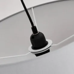 Lampadairegualdim Noir, 1 Lumiere
