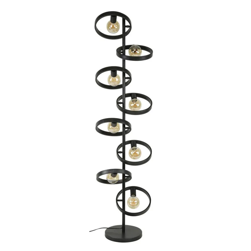 Lampadairehover Anthracite, 8 Lumieres