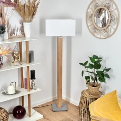 Lampadairekyneton Gris, Ecru, 1 Lumiere