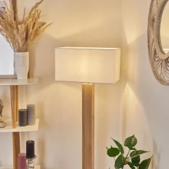 Lampadairekyneton Gris, Ecru, 1 Lumiere