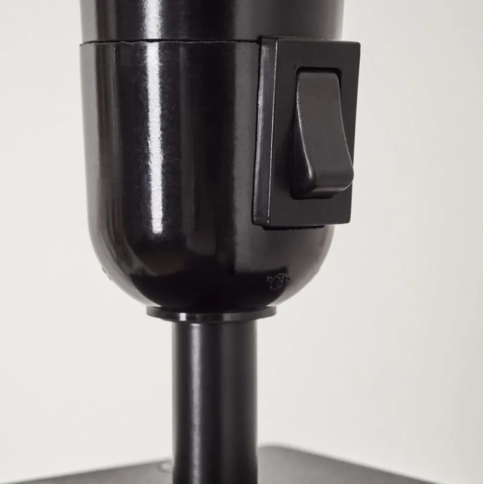 Lampadairekyneton Led Ecru, Noir, 2 Lumieres