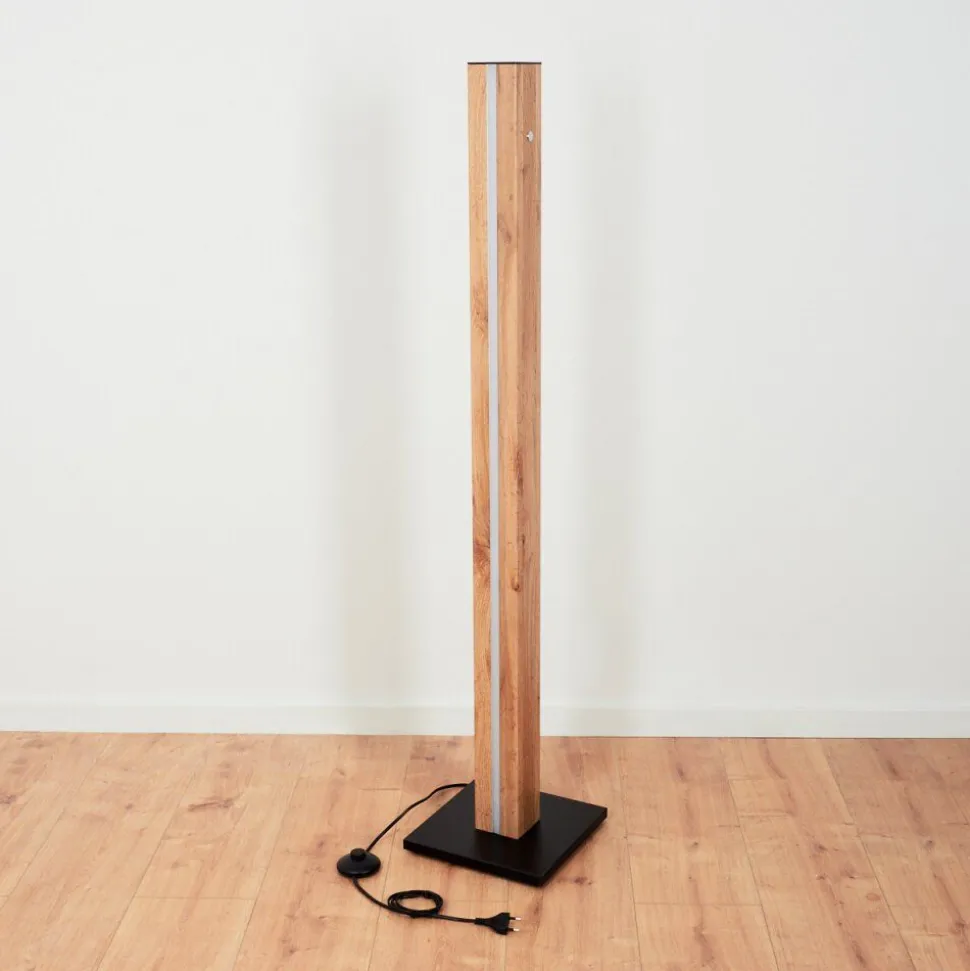 Lampadairekyneton Led Ecru, Noir, 1 Lumiere