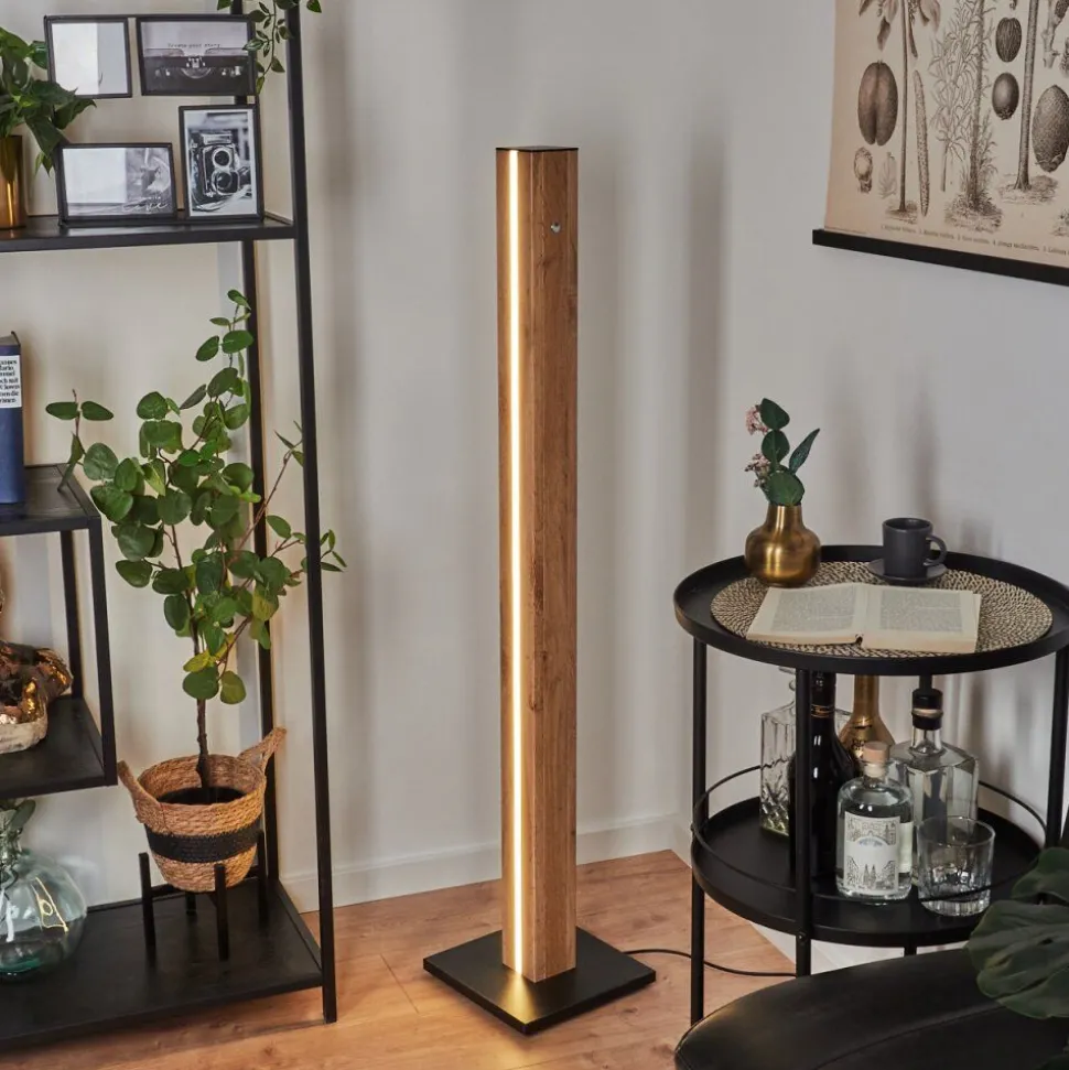 Lampadairekyneton Led Ecru, Noir, 1 Lumiere