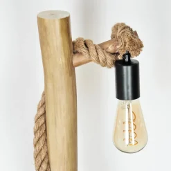 Lampadaireriekje Ecru, Noir, 1 Lumiere