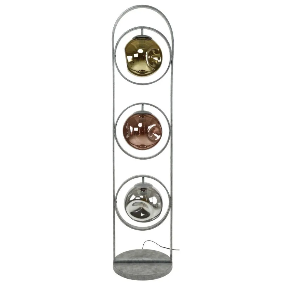 Lampadairestellar Anthracite, 3 Lumieres