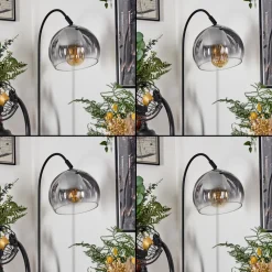 Lampe A Arcacey Noir, 1 Lumiere