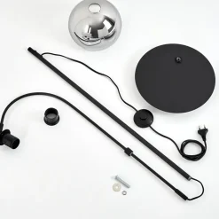Lampe A Arcacey Noir, 1 Lumiere