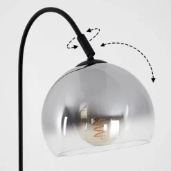 Lampe A Arcacey Noir, 1 Lumiere