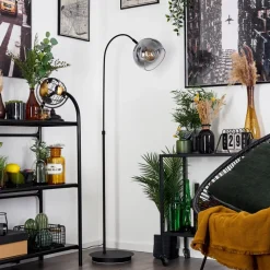 Lampe A Arcacey Noir, 1 Lumiere