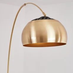 Lampe A Arclourinha Laiton, Noir, 1 Lumiere