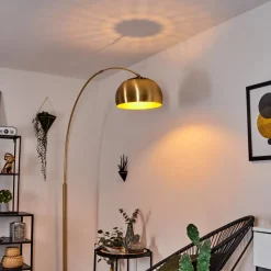 Lampe A Arclourinha Laiton, Noir, 1 Lumiere