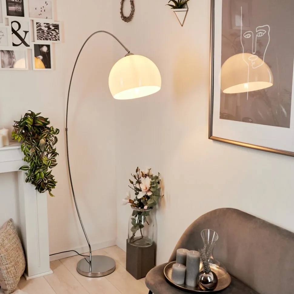 Lampe A Arcrotudal Chrome, 1 Lumiere
