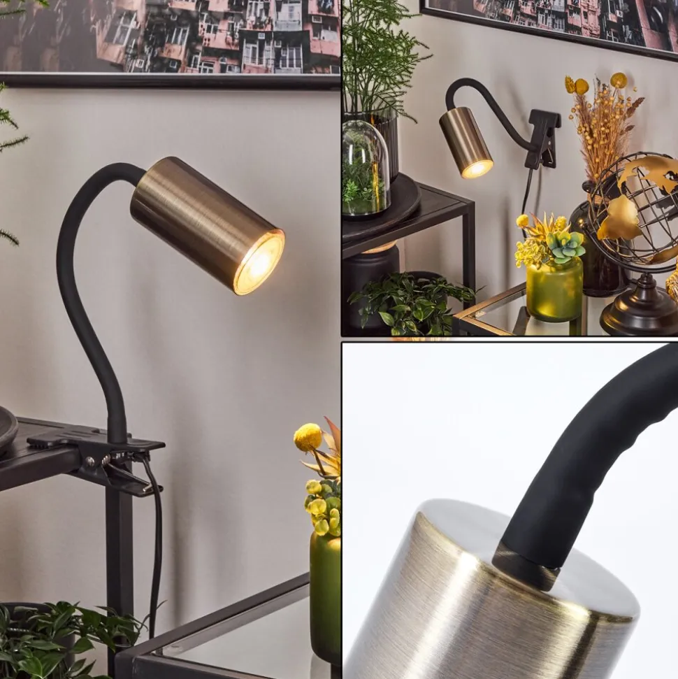 Lampe A Clipper Javel Noir, 1 Lumiere