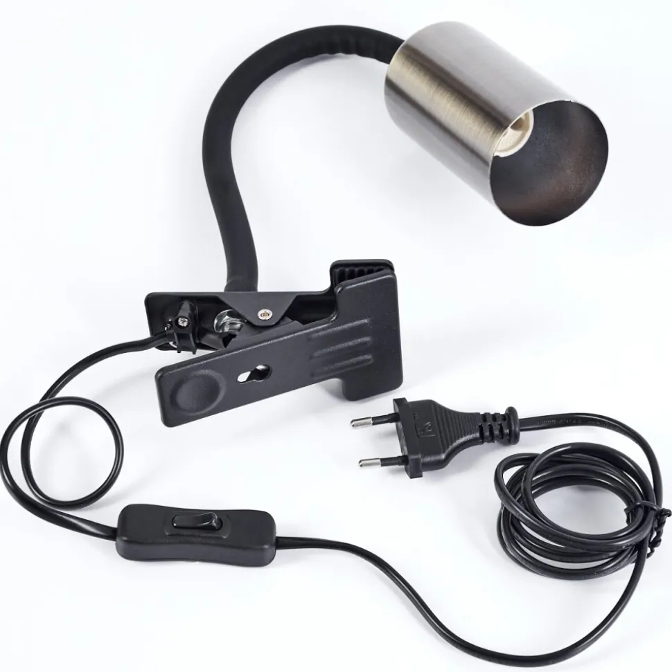 Lampe A Clipper Javel Noir, 1 Lumiere