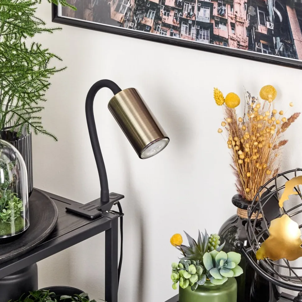 Lampe A Clipper Javel Noir, 1 Lumiere