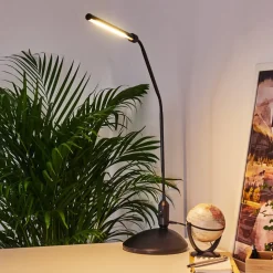 Lampe A Clipper Winnipeg Led Noir, 1 Lumiere