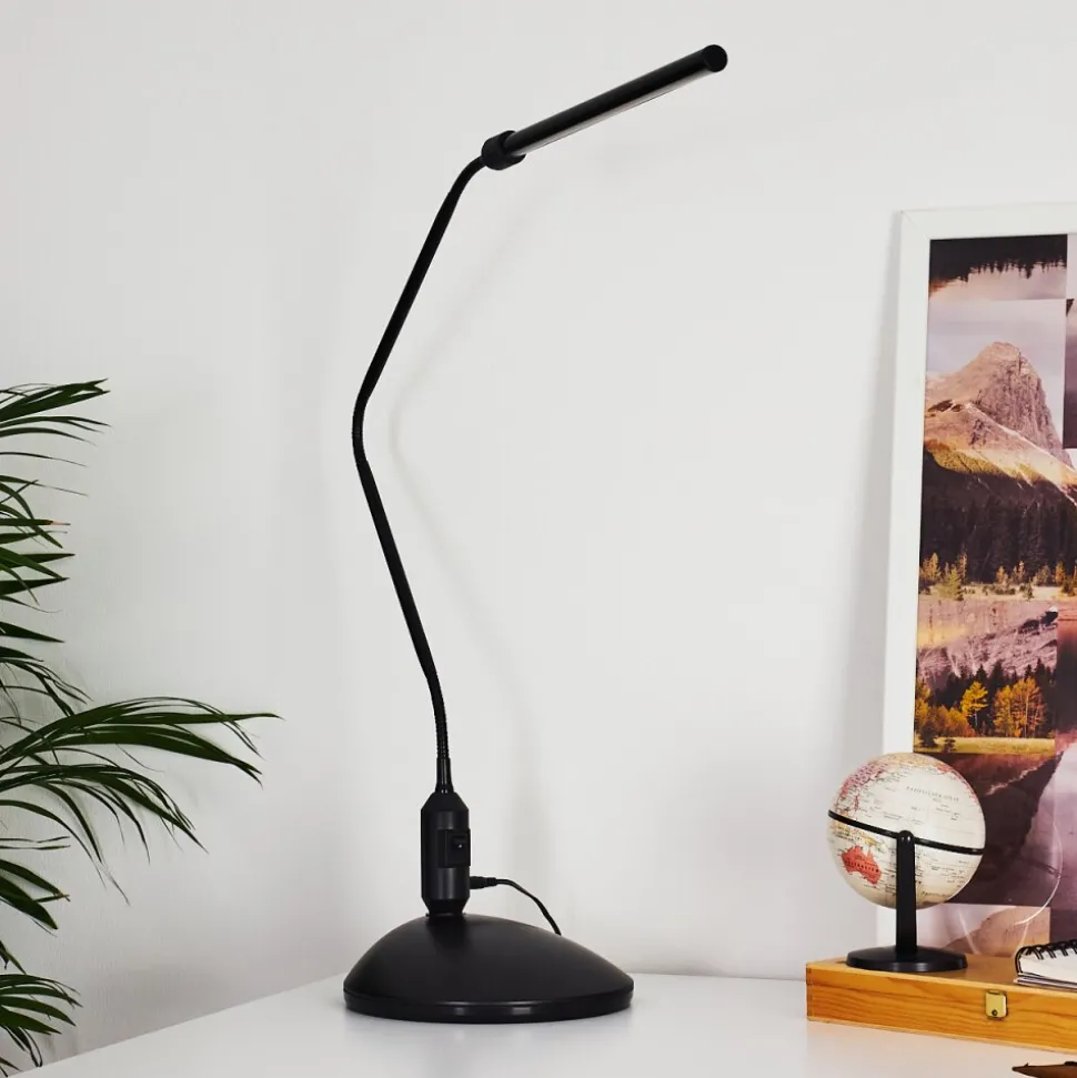 Lampe A Clipper Winnipeg Led Noir, 1 Lumiere