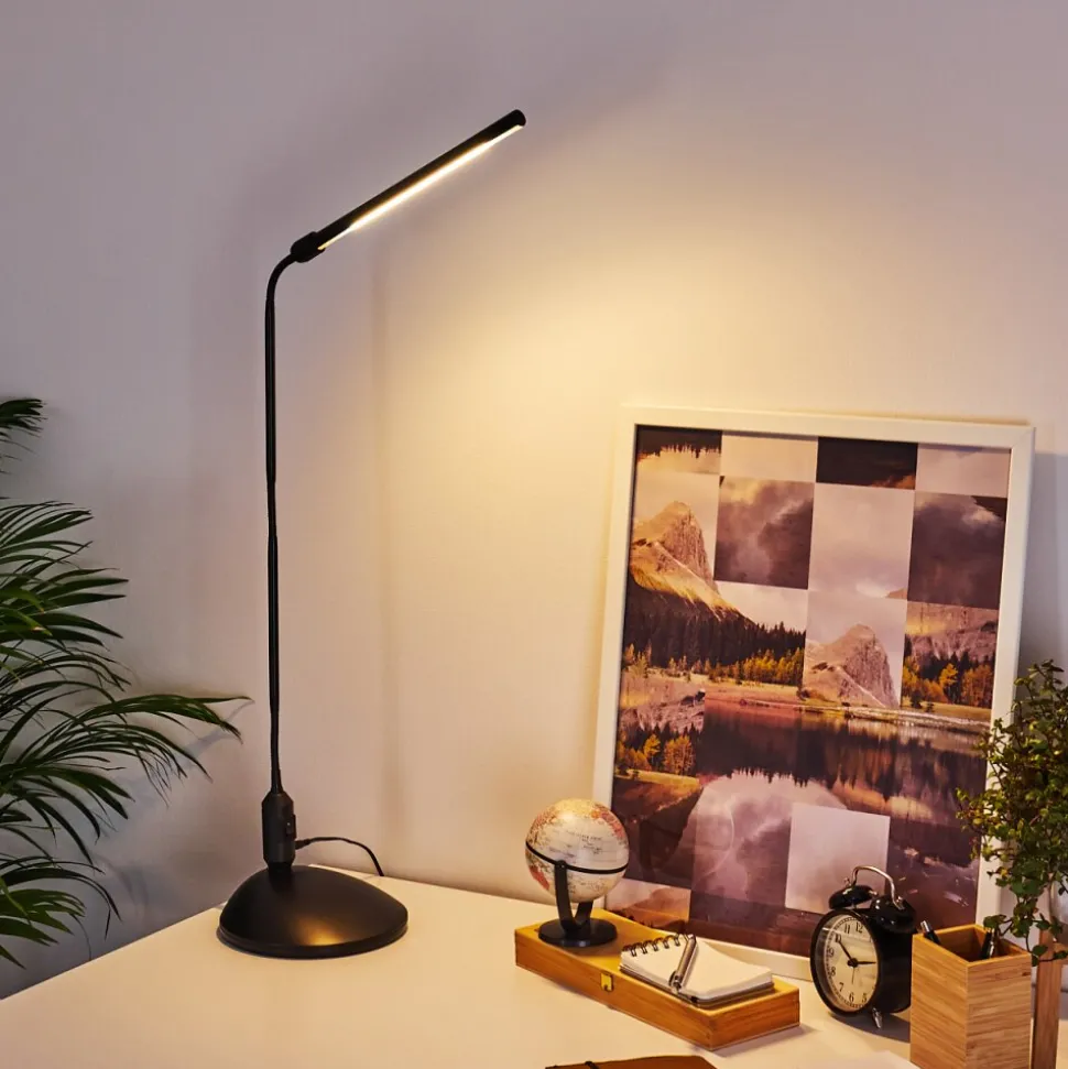 Lampe A Clipper Winnipeg Led Noir, 1 Lumiere