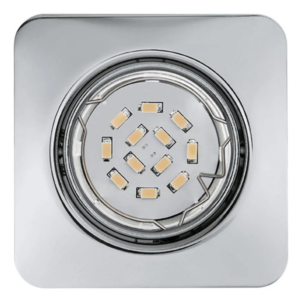 Lampe A Encastrer Eglo Peneto Chrome, 1 Lumiere