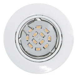 Lampe A Encastrer Eglo Peneto Blanc, 3 Lumieres