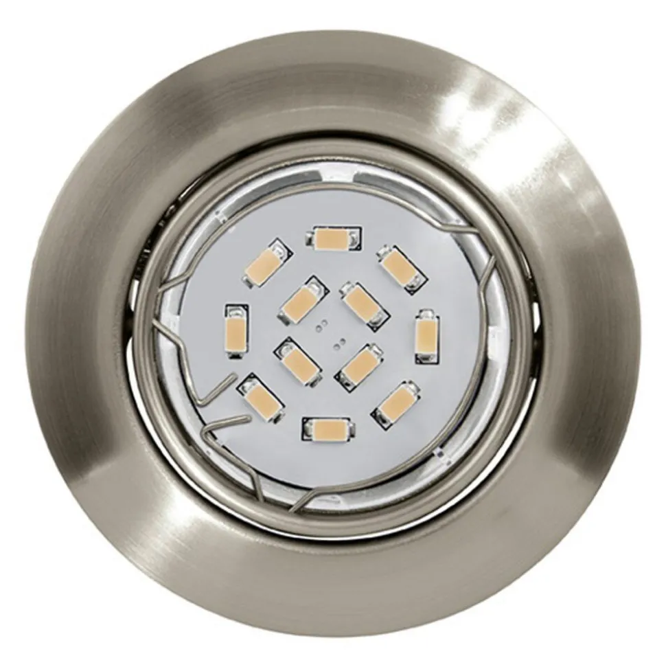 Lampe A Encastrer Eglo Peneto Nickel Mat, 1 Lumiere