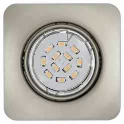 Lampe A Encastrer Eglo Peneto Nickel Mat, 1 Lumiere