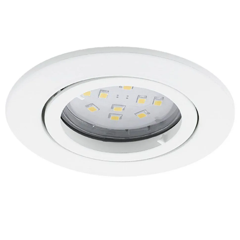 Lampe A Encastrer Eglo Tedo Blanc, 1 Lumiere