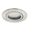 Lampe A Encastrer Eglo Tedo Nickel Mat, 1 Lumiere