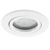 Lampe A Encastrer Eglo Tedo Blanc, 3 Lumieres