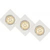 Lampe A Encastrer Lucide Focus Led Gris, 3 Lumieres