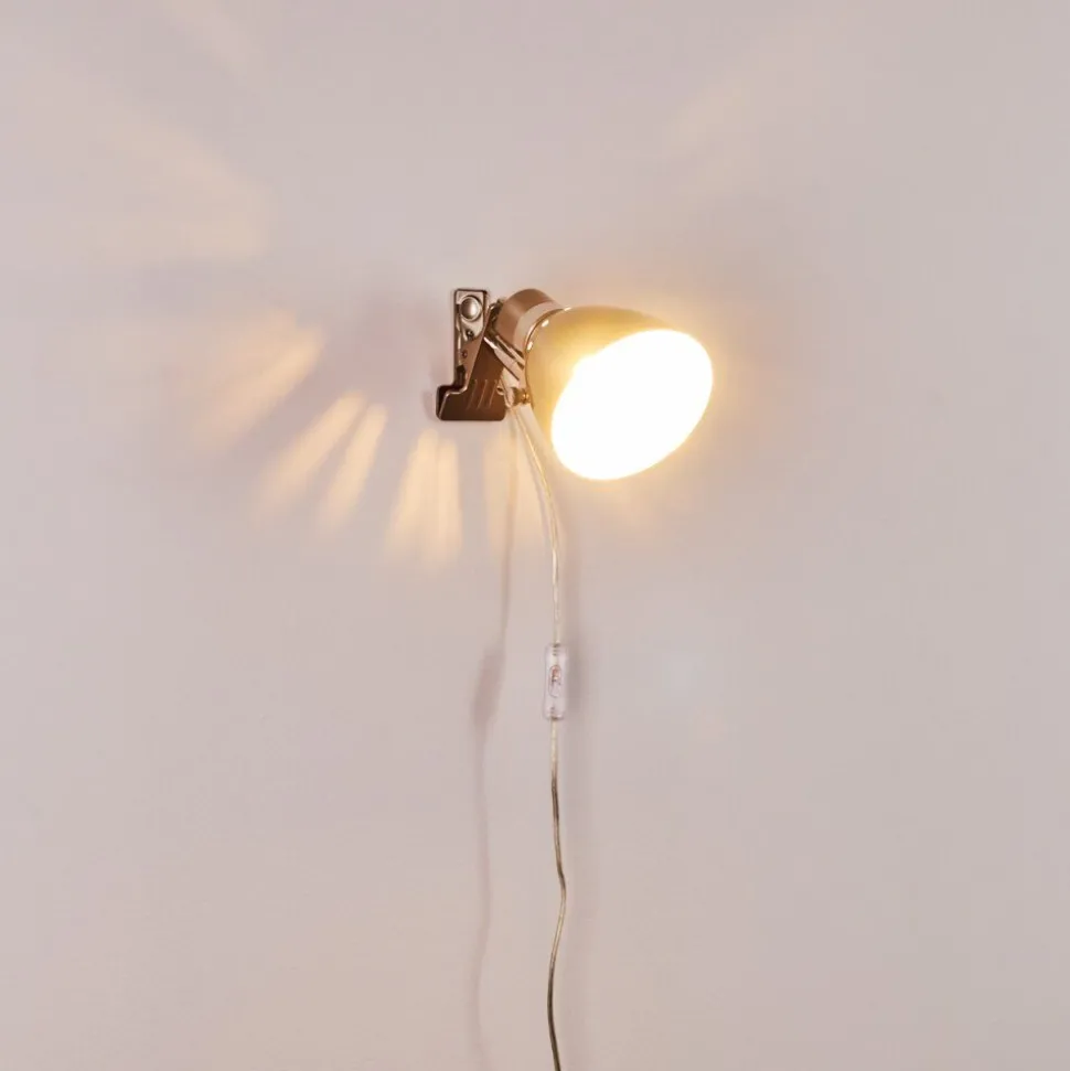 Lampe A Pince Stranderott Acier Inoxydable, 1 Lumiere