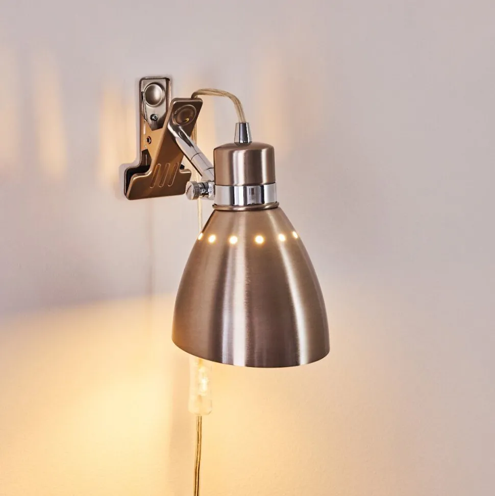 Lampe A Pince Stranderott Acier Inoxydable, 1 Lumiere