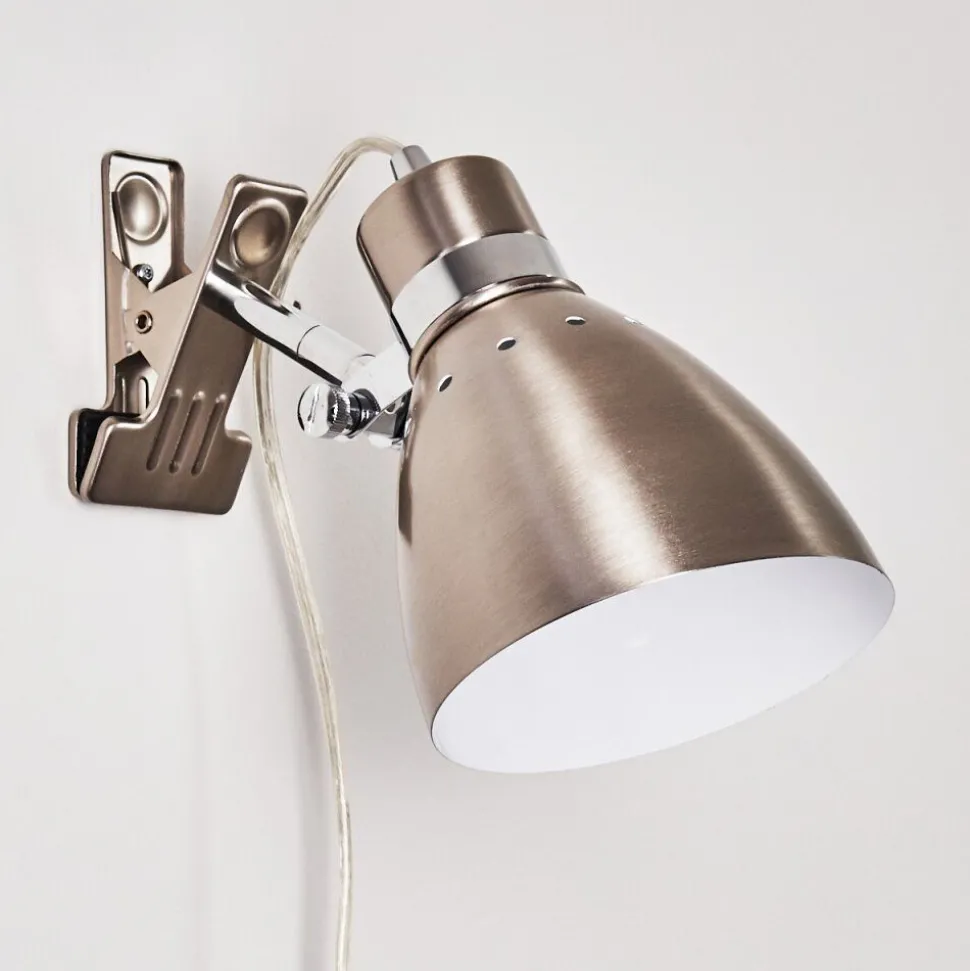 Lampe A Pince Stranderott Acier Inoxydable, 1 Lumiere