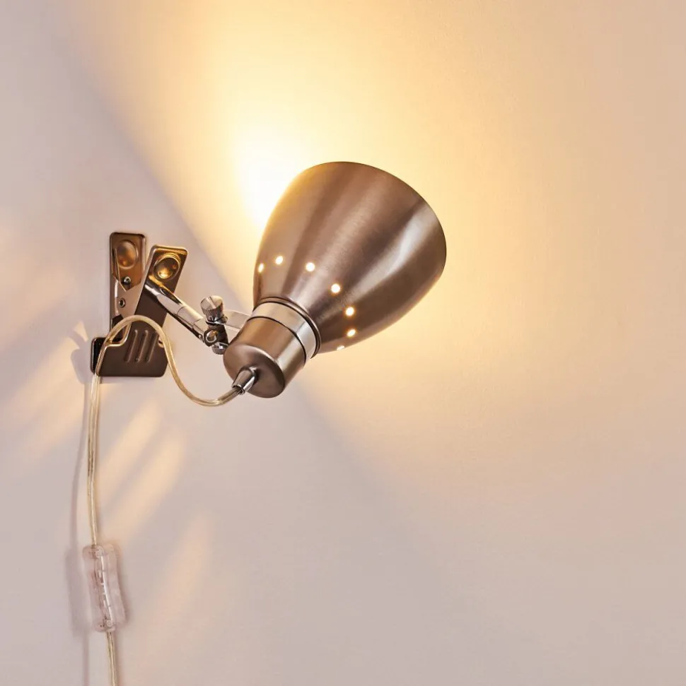 Lampe A Pince Stranderott Acier Inoxydable, 1 Lumiere