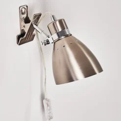Lampe A Pince Stranderott Acier Inoxydable, 1 Lumiere