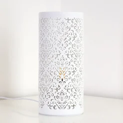 Lampe A Poser Aberjona Blanc, 1 Lumiere
