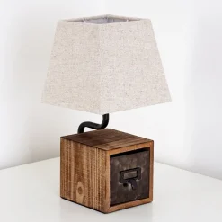 Lampe A Poser Banister Brun, Rouille, 1 Lumiere