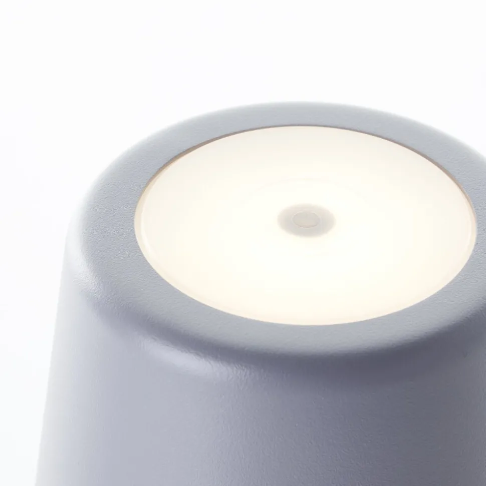 Lampe A Poser Brilliant Kaami Led Gris, 1 Lumiere
