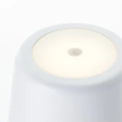 Lampe A Poser Brilliant Kaami Led Blanc, 1 Lumiere