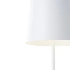 Lampe A Poser Brilliant Kaami Led Blanc, 1 Lumiere