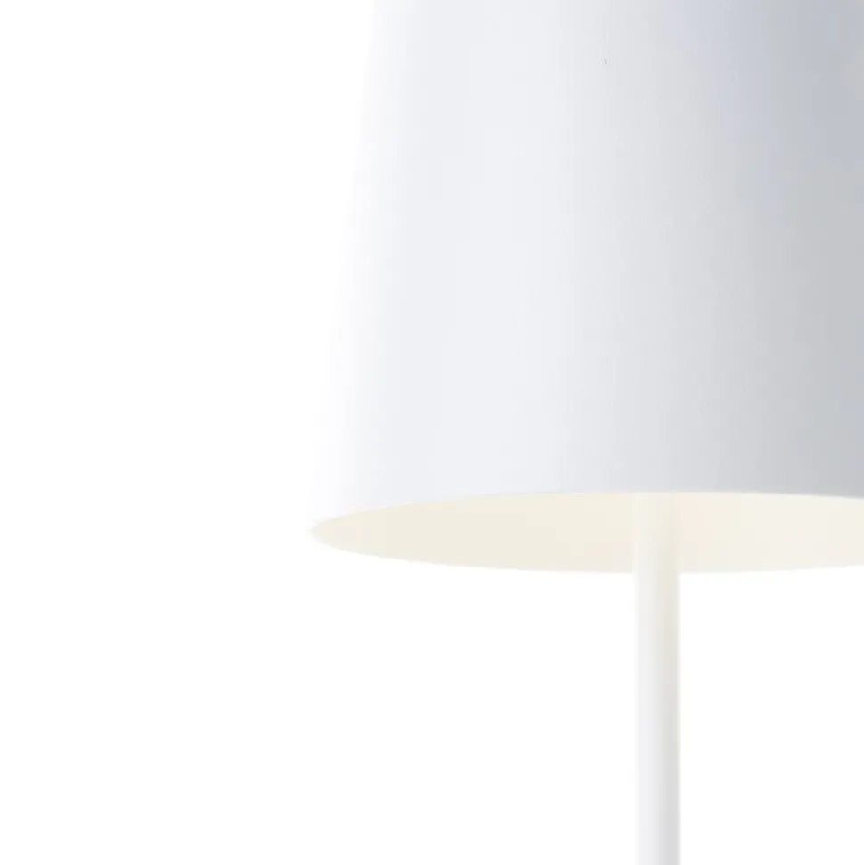 Lampe A Poser Brilliant Kaami Led Blanc, 1 Lumiere