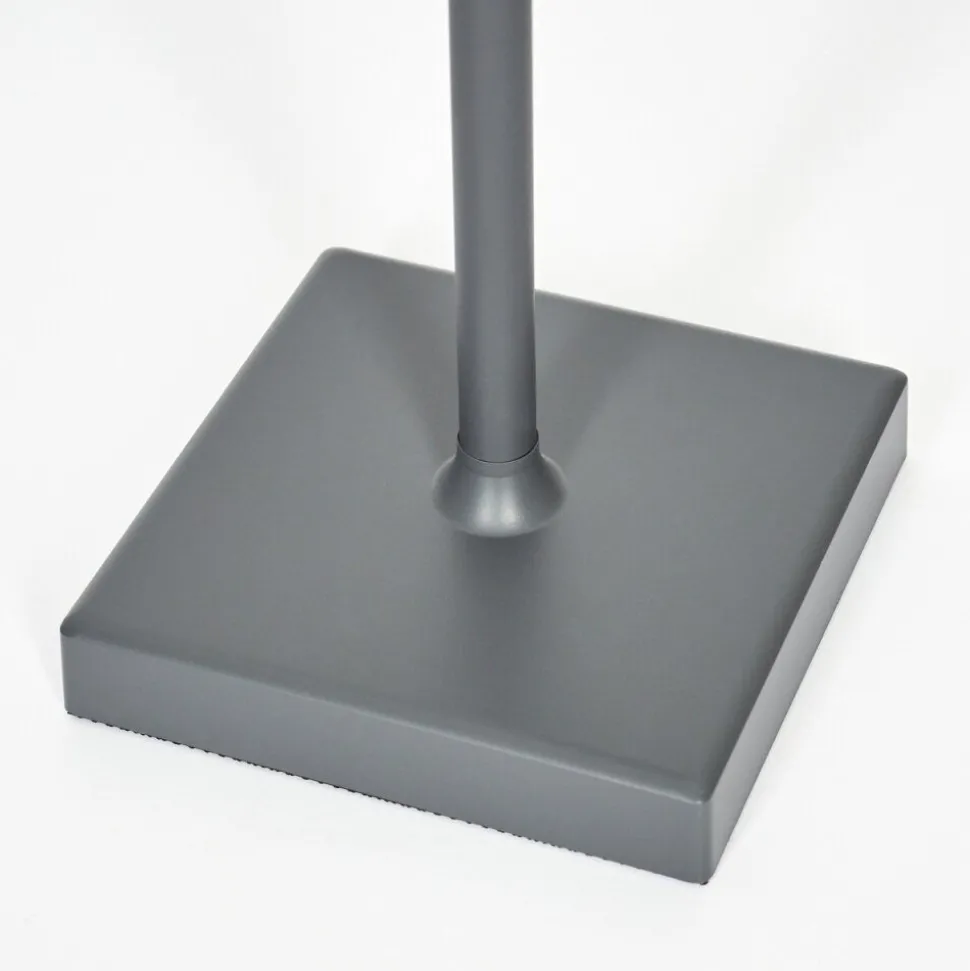 Lampe A Poser Burzaco Led Anthracite, 1 Lumiere, Changeur De Couleurs
